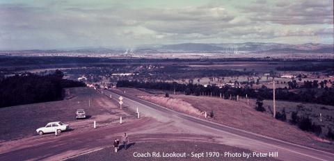 Coach Road, Lookout, Peter Hill, 1970