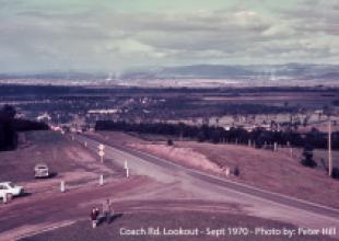 Coach Road, Lookout, Peter Hill, 1970